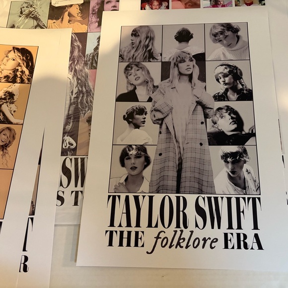 Taylor Swift Eras Tour Dozen Posters Unopened  11”x17” - Picture 3 of 16